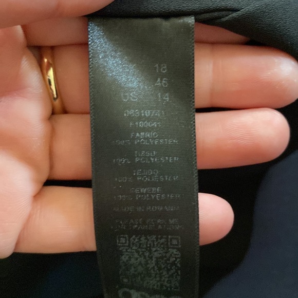 ASOS Black Criss Cross Top - Picture 6 of 7